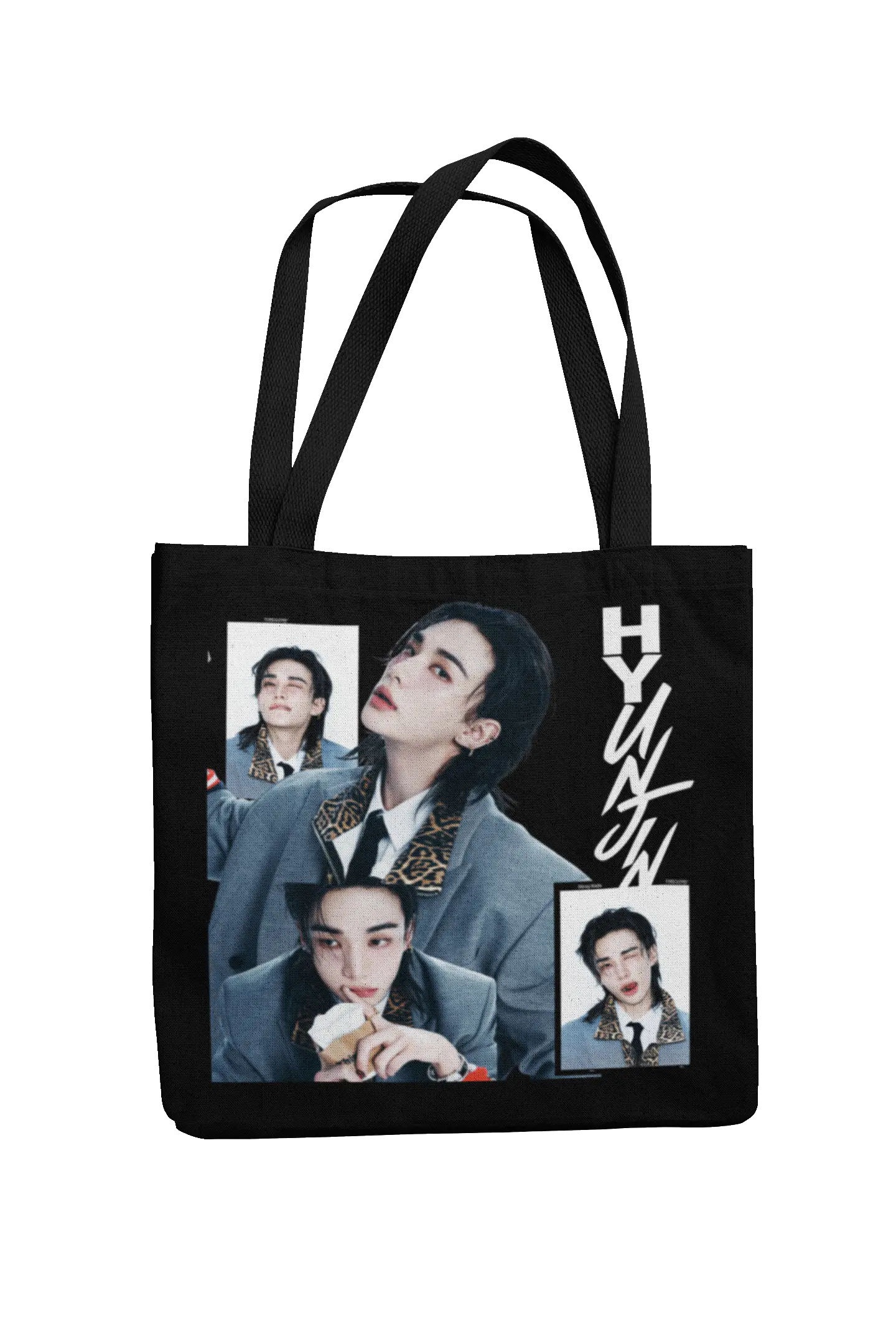 Totebag Hyunjin Stray Kids | Editorial Collage 1