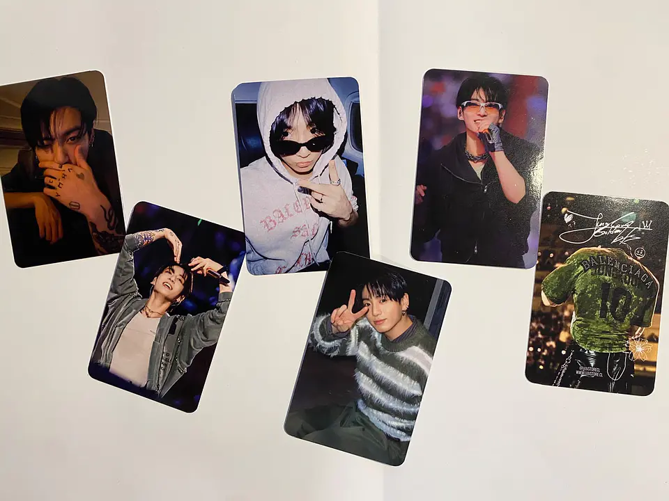 Photocard Jungkook JK BTS Fanmade  11