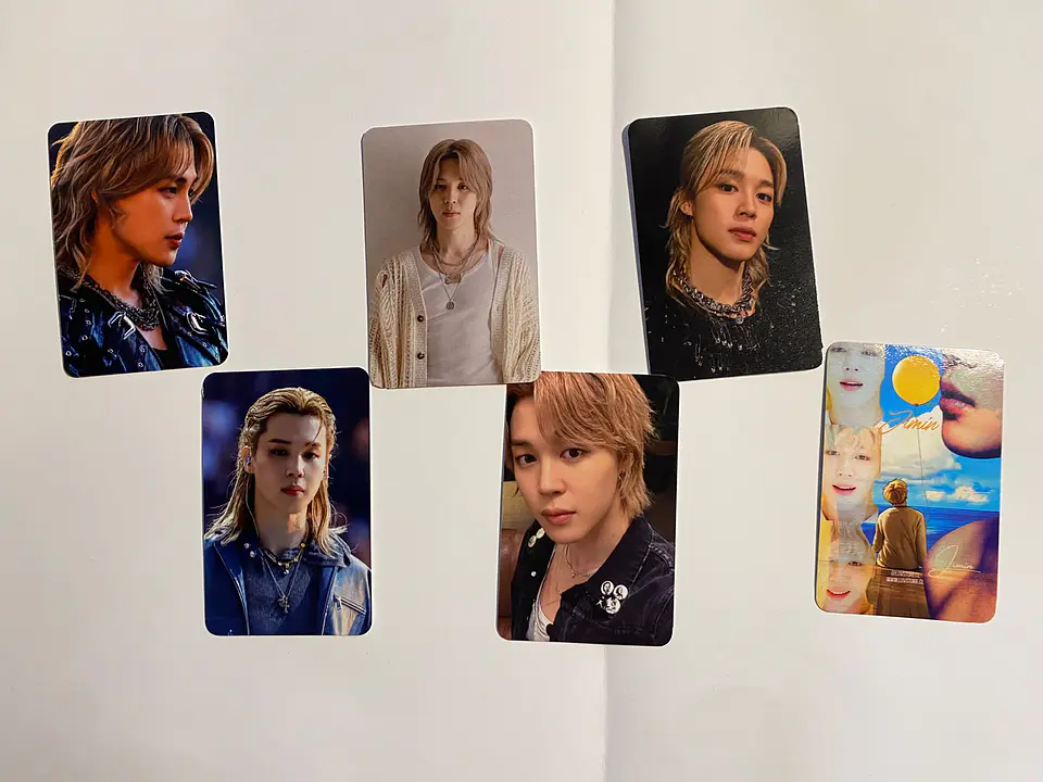 Photocard Jimin BTS Fanmade 14