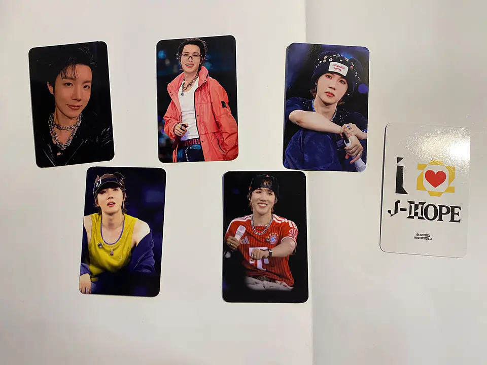 Photocard JHope BTS Fanmade 9