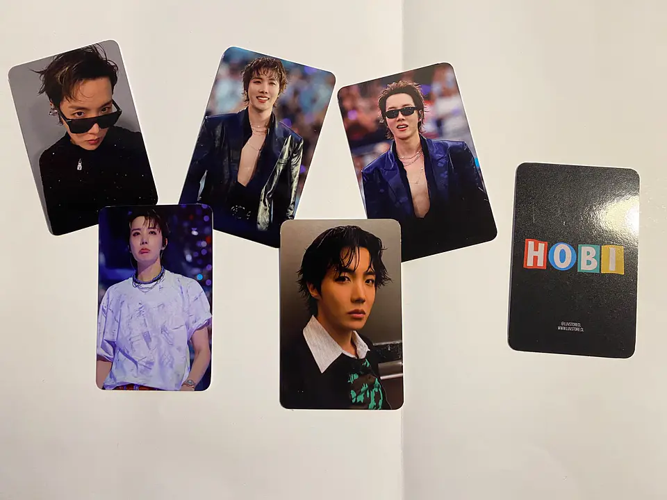 Photocard JHope BTS Fanmade 10
