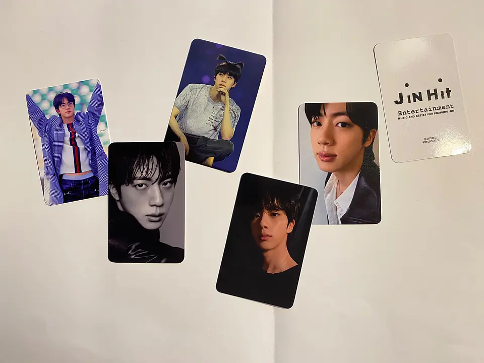 Photocard Jin BTS Fanmade 11