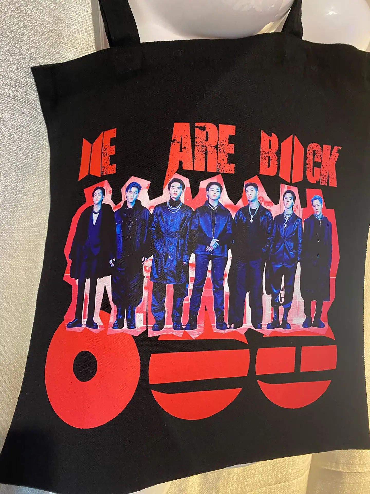 Totebag BTS OT7 | We Are Back Ver.1 5