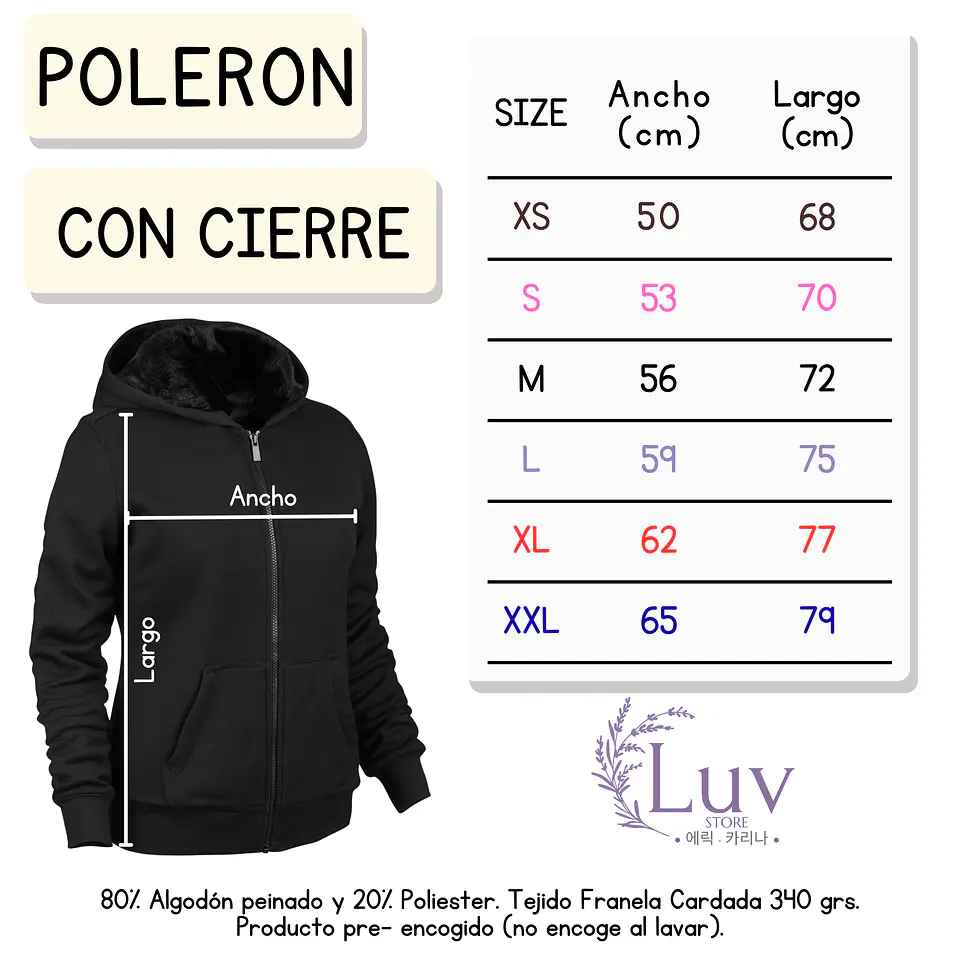 Polerón BTS Jimin | Stitch Style 11