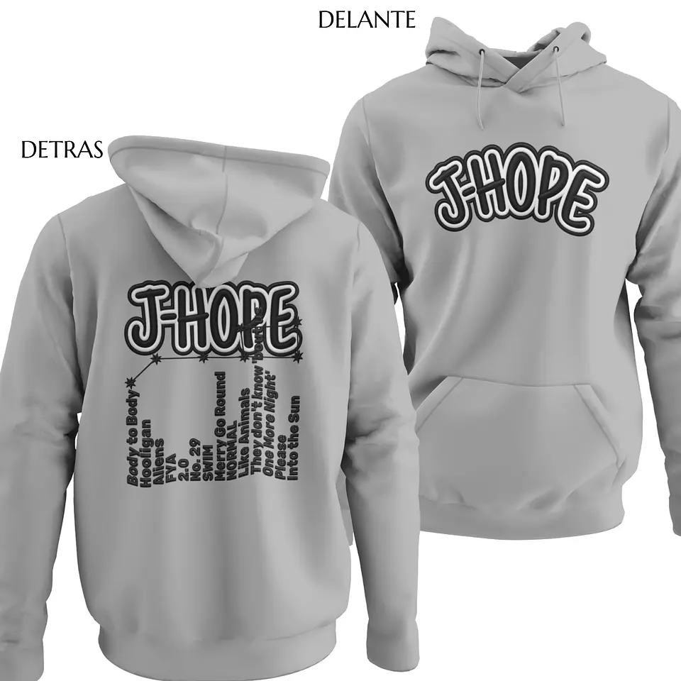 Polerón BTS JHope | Stitch Style 1