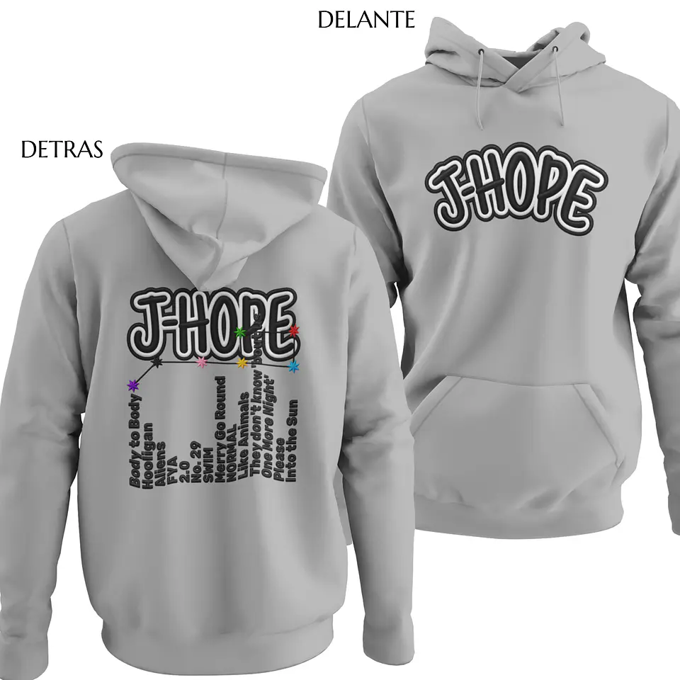 Polerón BTS JHope | Stitch Style 2