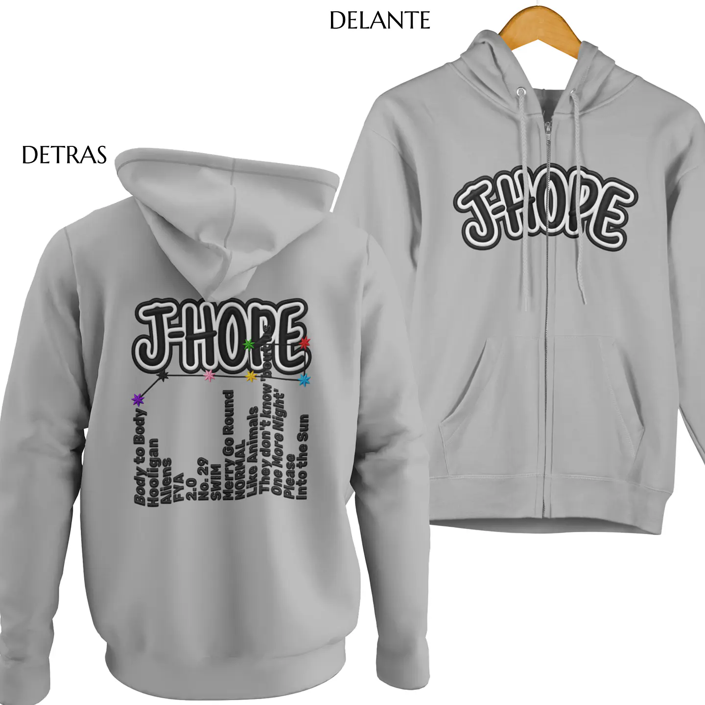 Polerón BTS JHope | Stitch Style 4