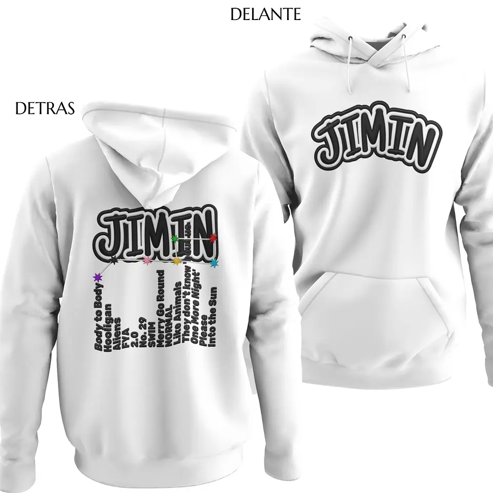 Polerón BTS Jimin | Stitch Style 3