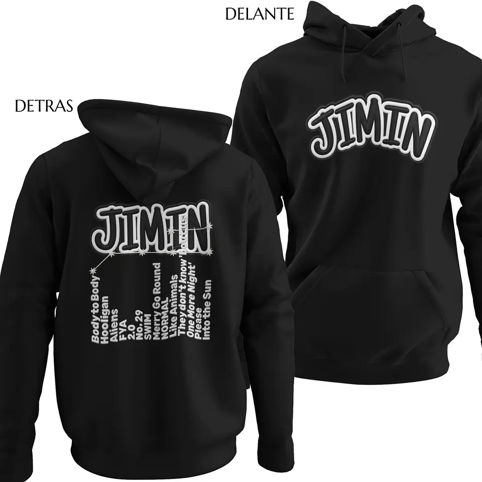 Polerón BTS Jimin | Stitch Style 4