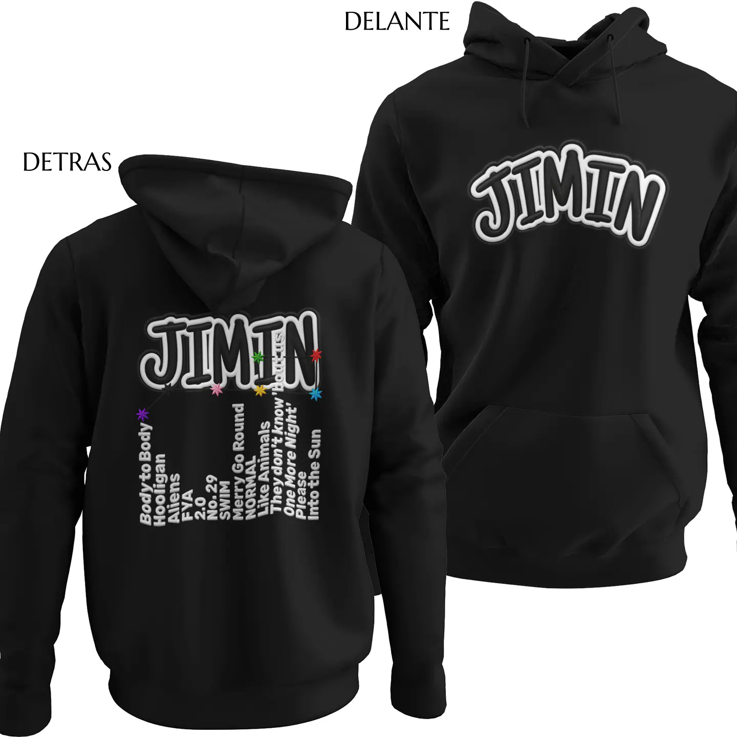 Polerón BTS Jimin | Stitch Style 1