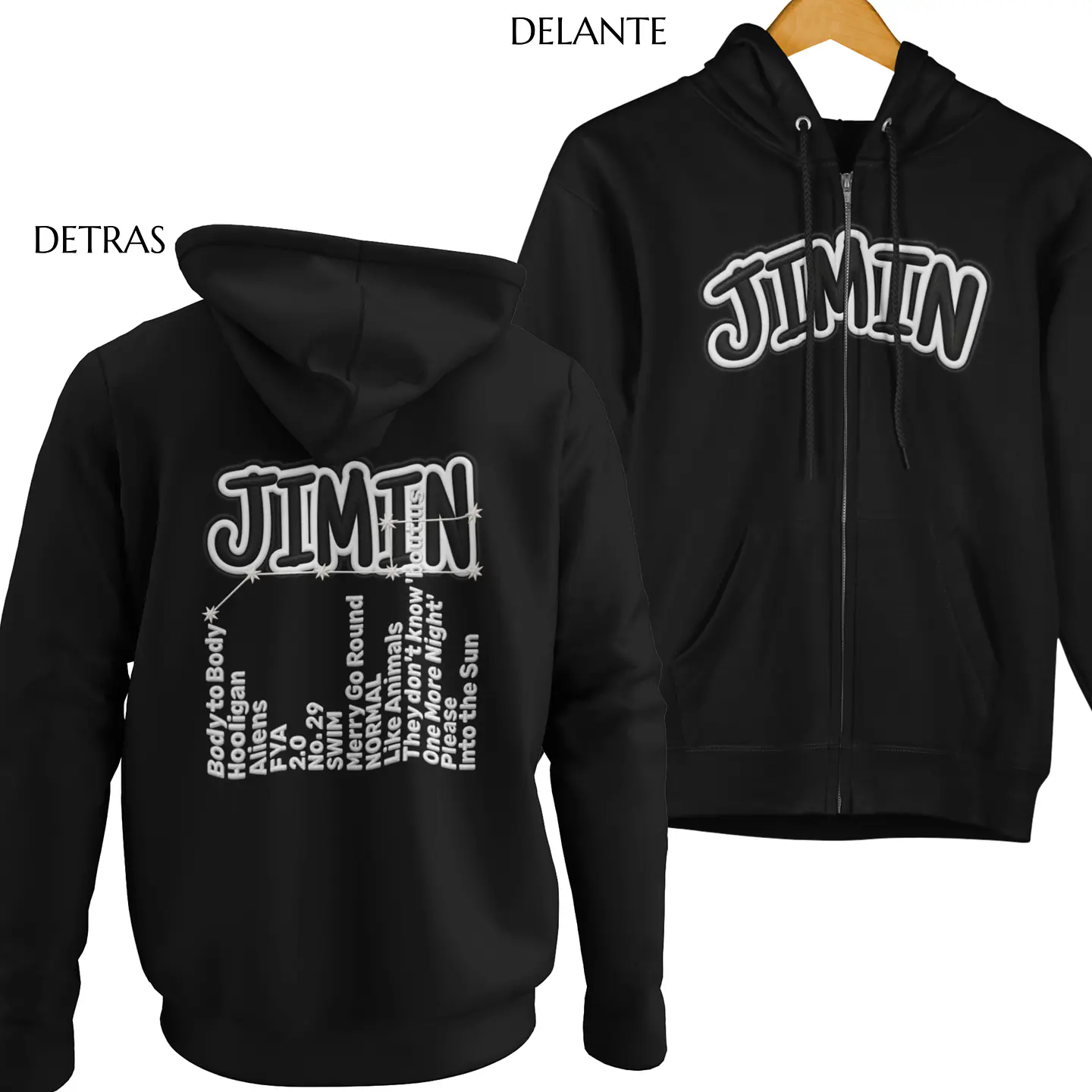 Polerón BTS Jimin | Stitch Style 5