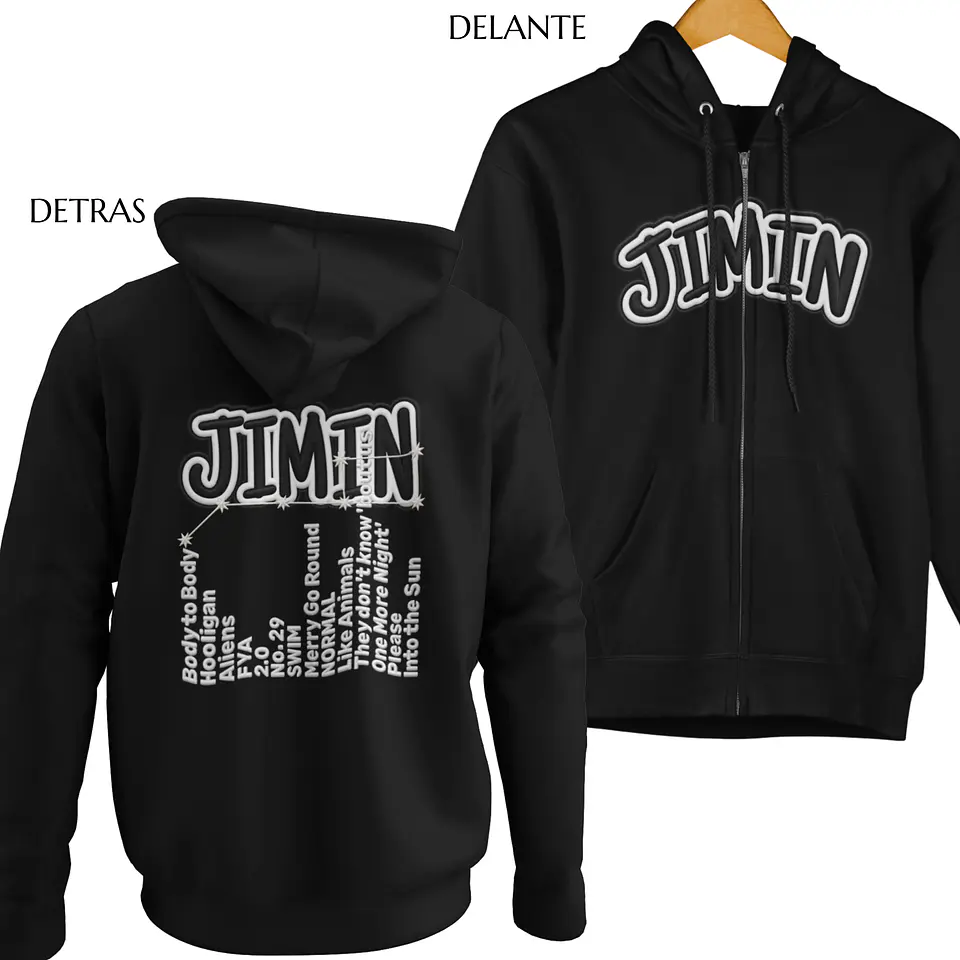 Polerón BTS Jimin | Stitch Style 5