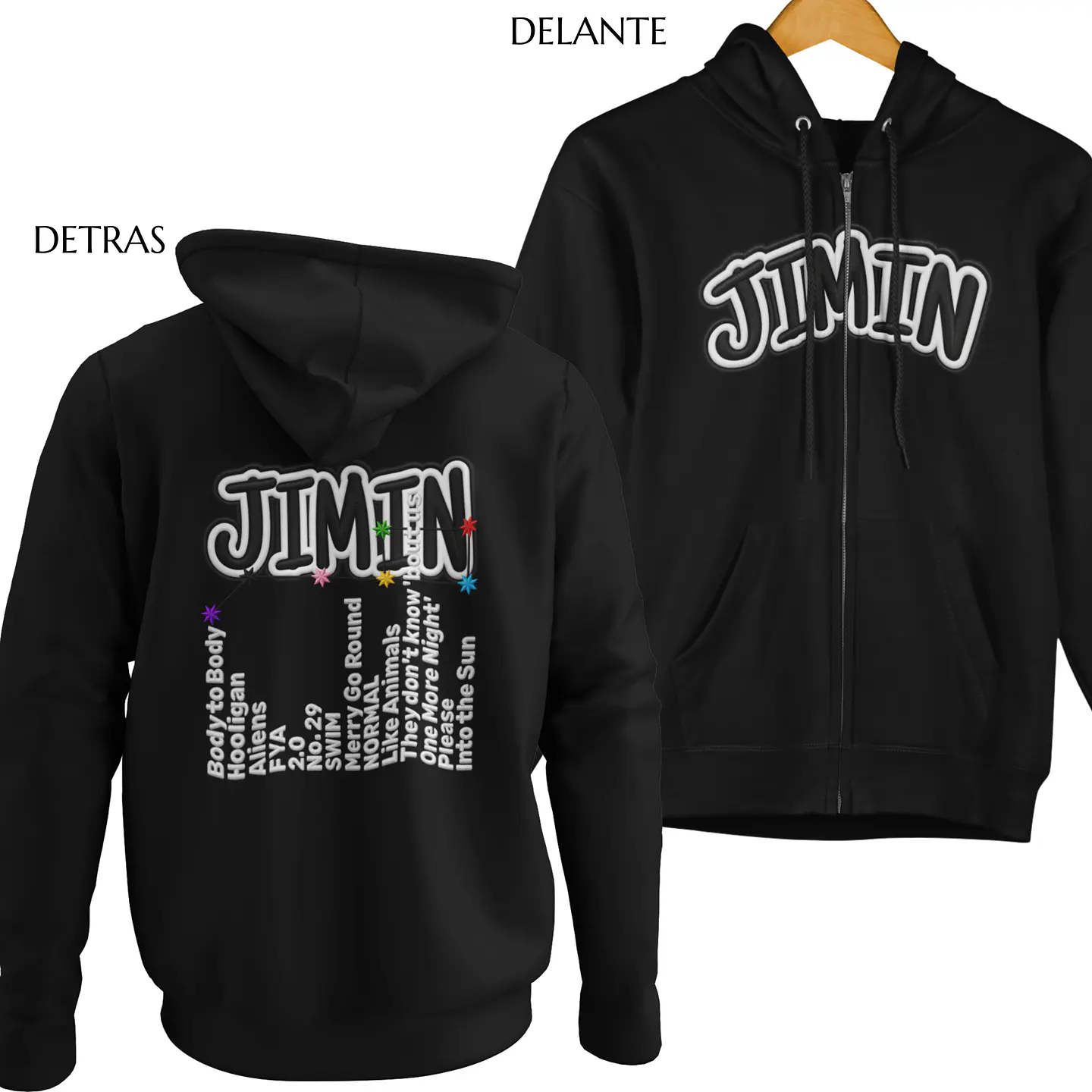 Polerón BTS Jimin | Stitch Style 6