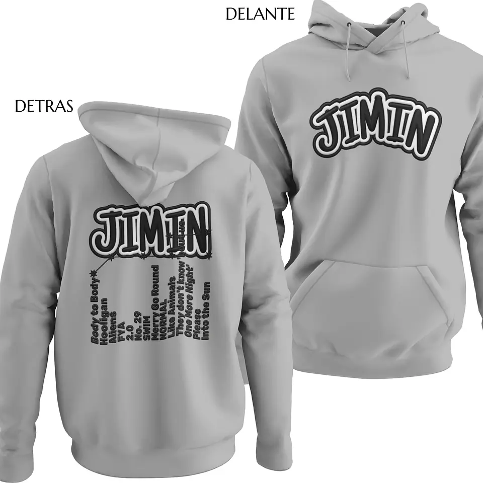 Polerón BTS Jimin | Stitch Style 7