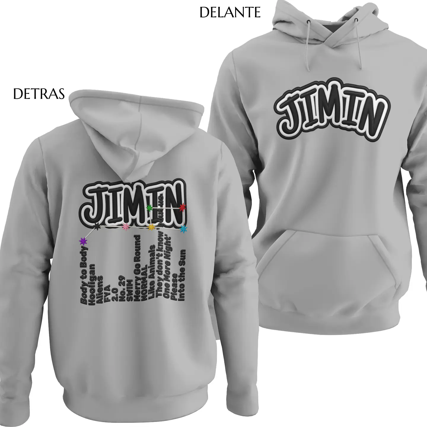 Polerón BTS Jimin | Stitch Style 8