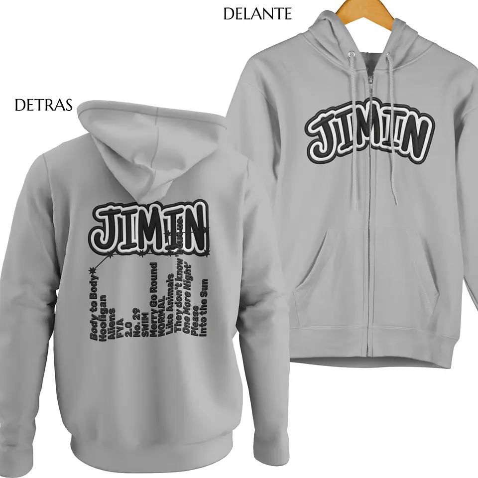 Polerón BTS Jimin | Stitch Style 9