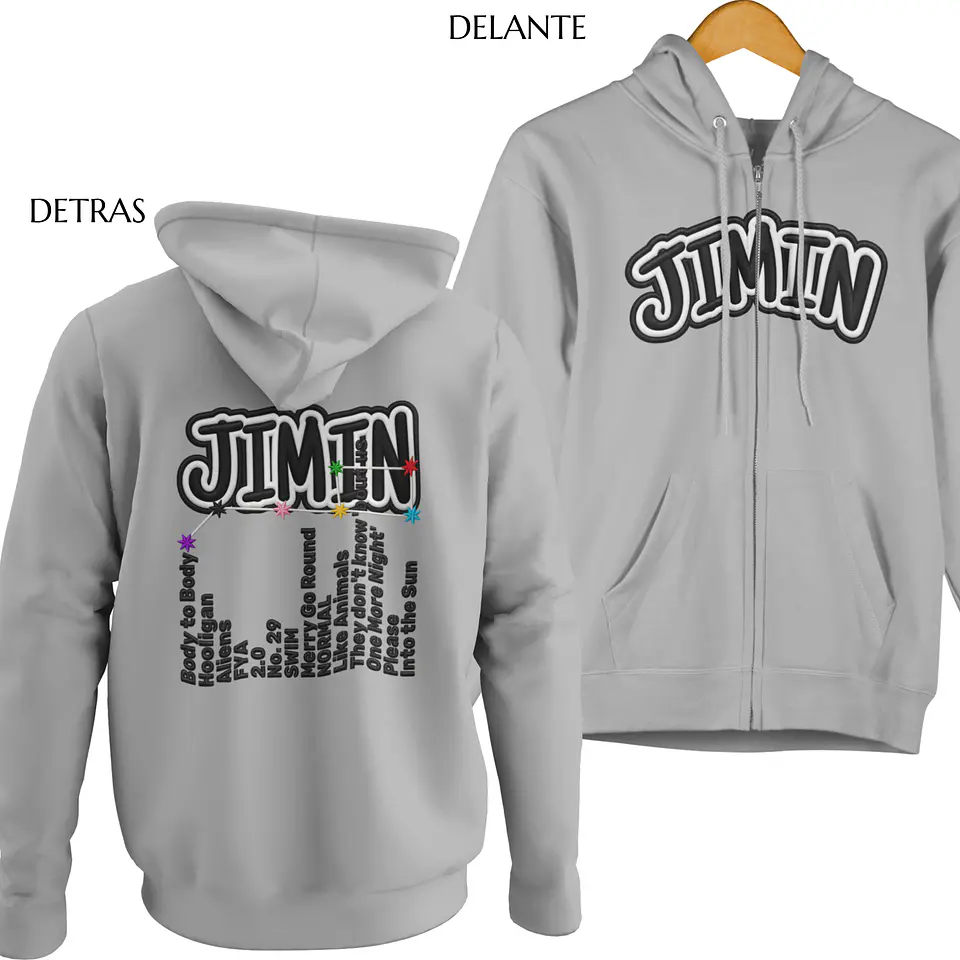 Polerón BTS Jimin | Stitch Style 10