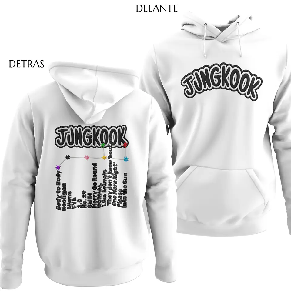 Polerón BTS Jungkook | Stitch Style 3