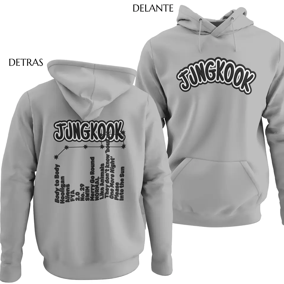 Polerón BTS Jungkook | Stitch Style 9