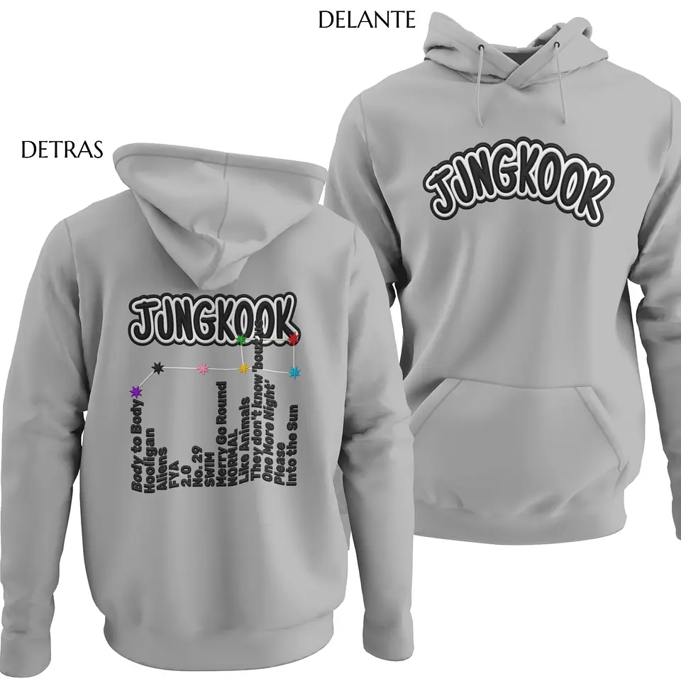 Polerón BTS Jungkook | Stitch Style 10