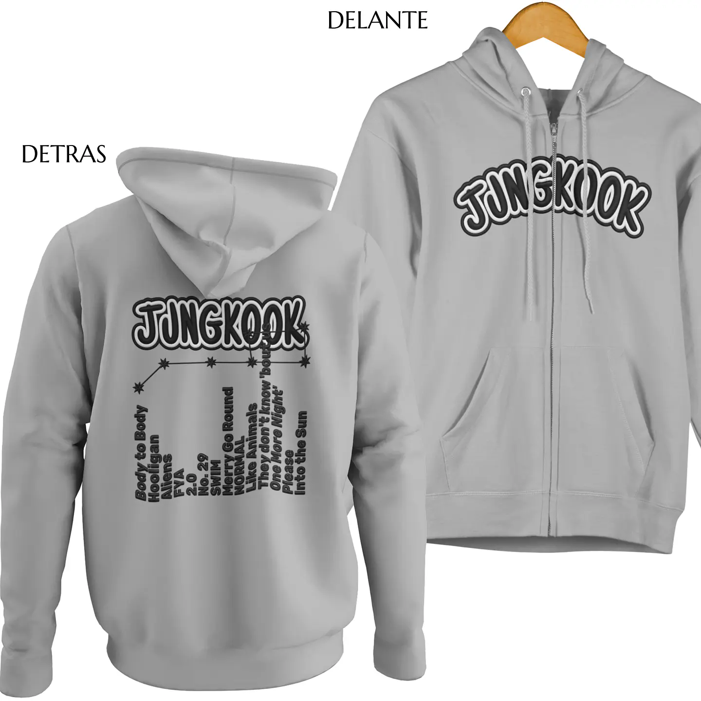 Polerón BTS Jungkook | Stitch Style 7