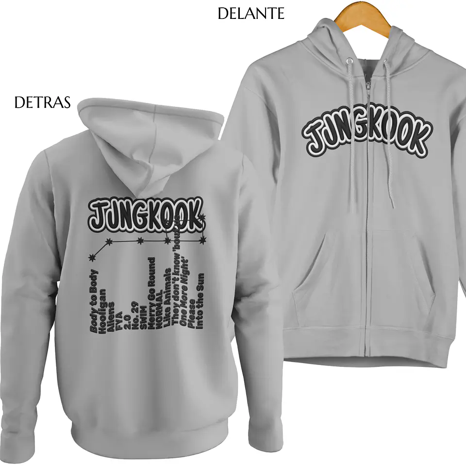 Polerón BTS Jungkook | Stitch Style 7