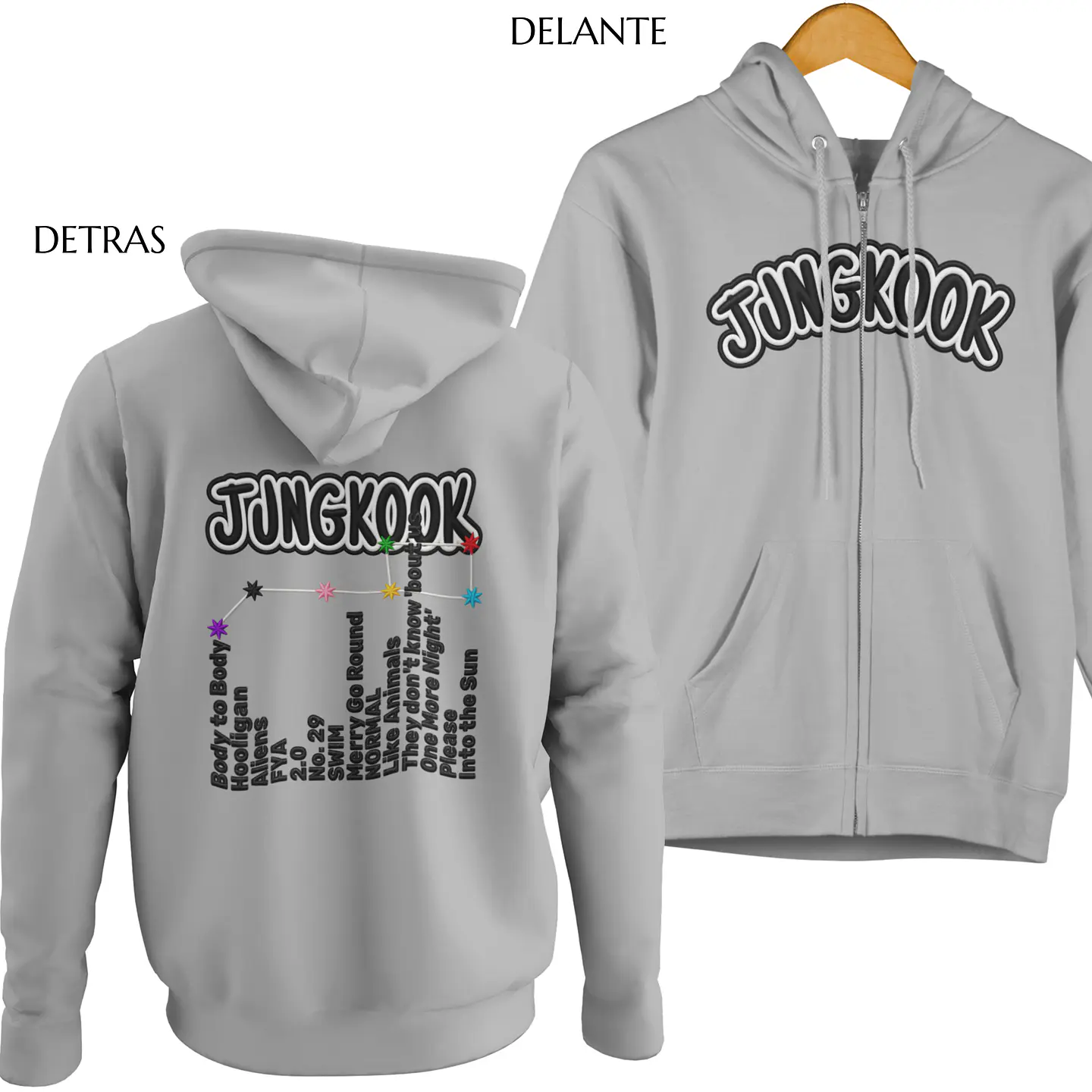 Polerón BTS Jungkook | Stitch Style 8