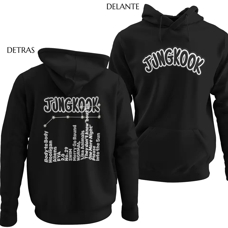 Polerón BTS Jungkook | Stitch Style 5