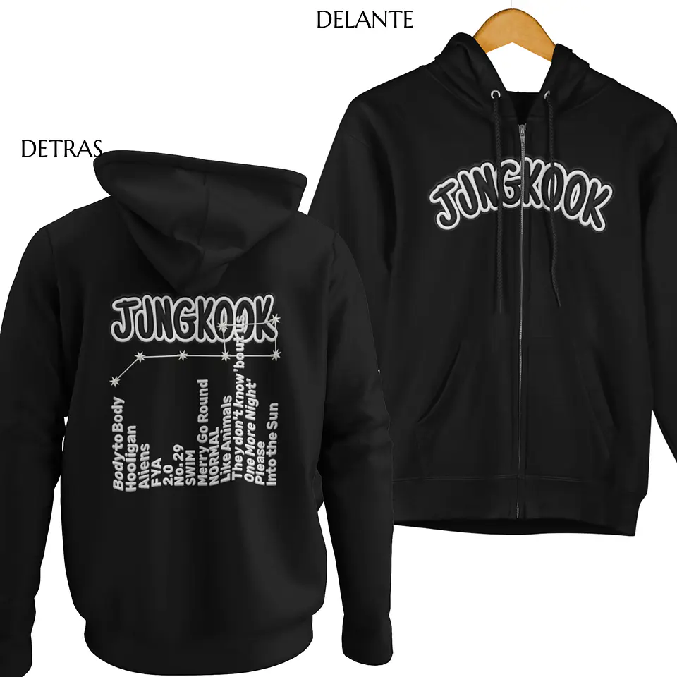 Polerón BTS Jungkook | Stitch Style 4