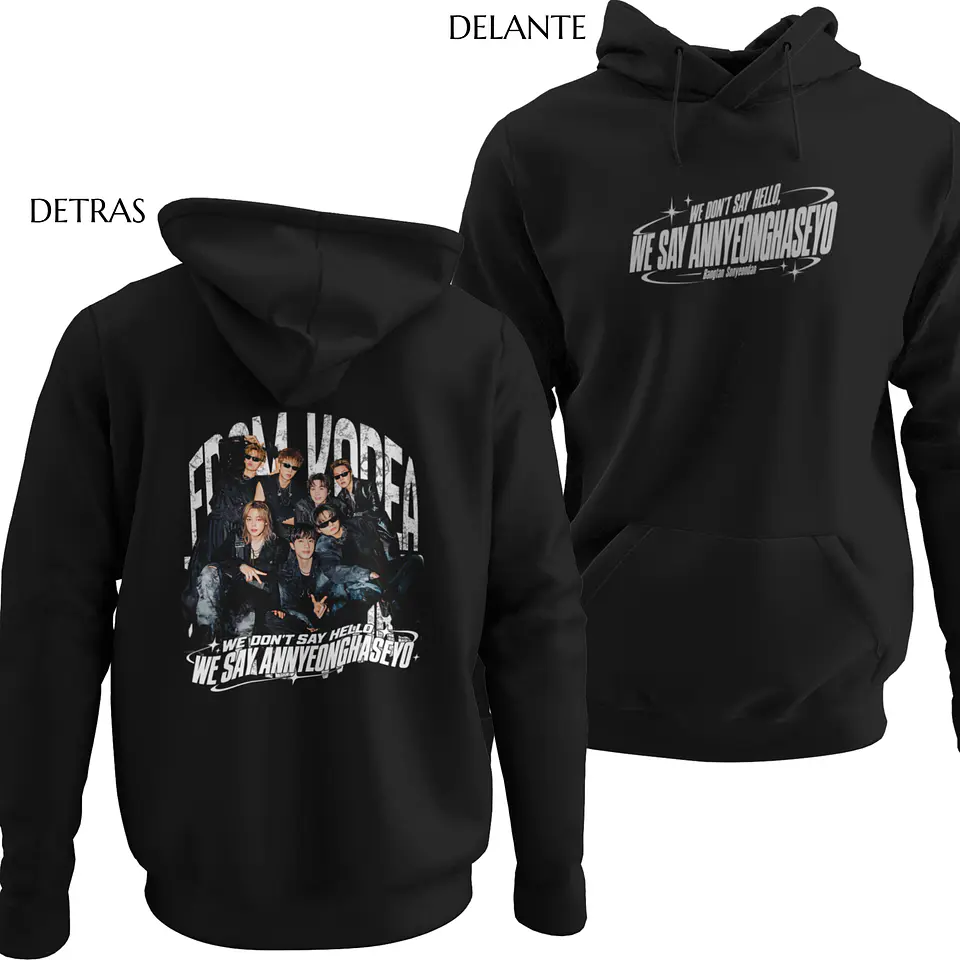 Polerón BTS OT7 | Black Outfi 4
