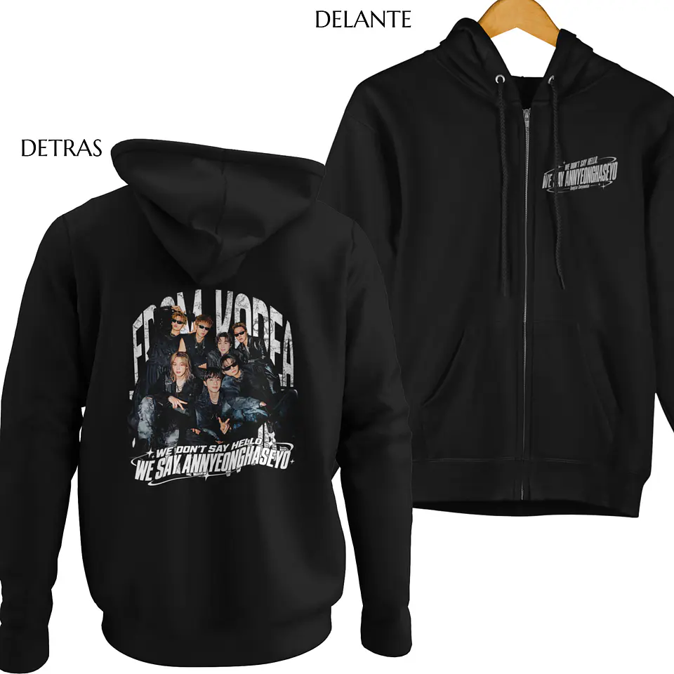 Polerón BTS OT7 | Black Outfi 7