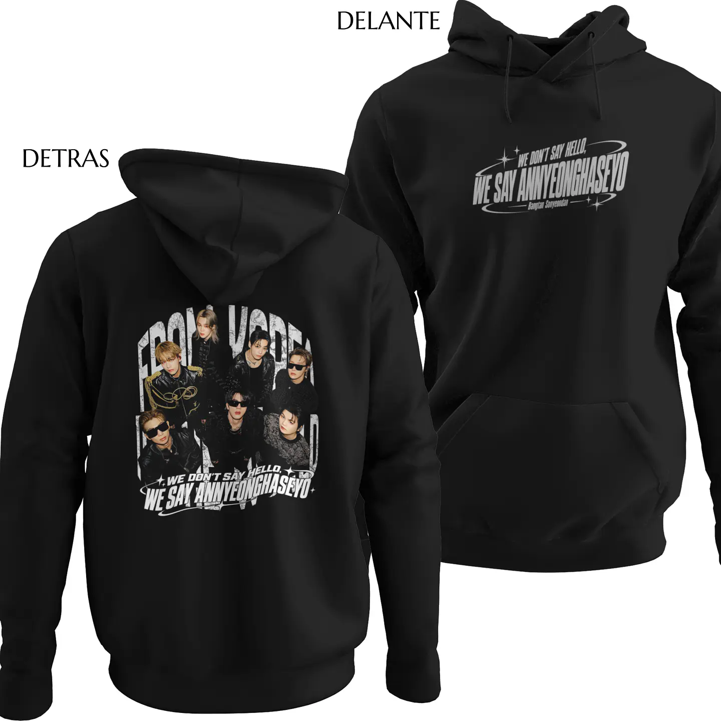 Polerón BTS OT7 | All Black 1