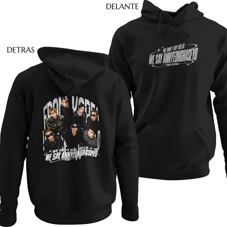 Polerón BTS OT7 | All Black 1