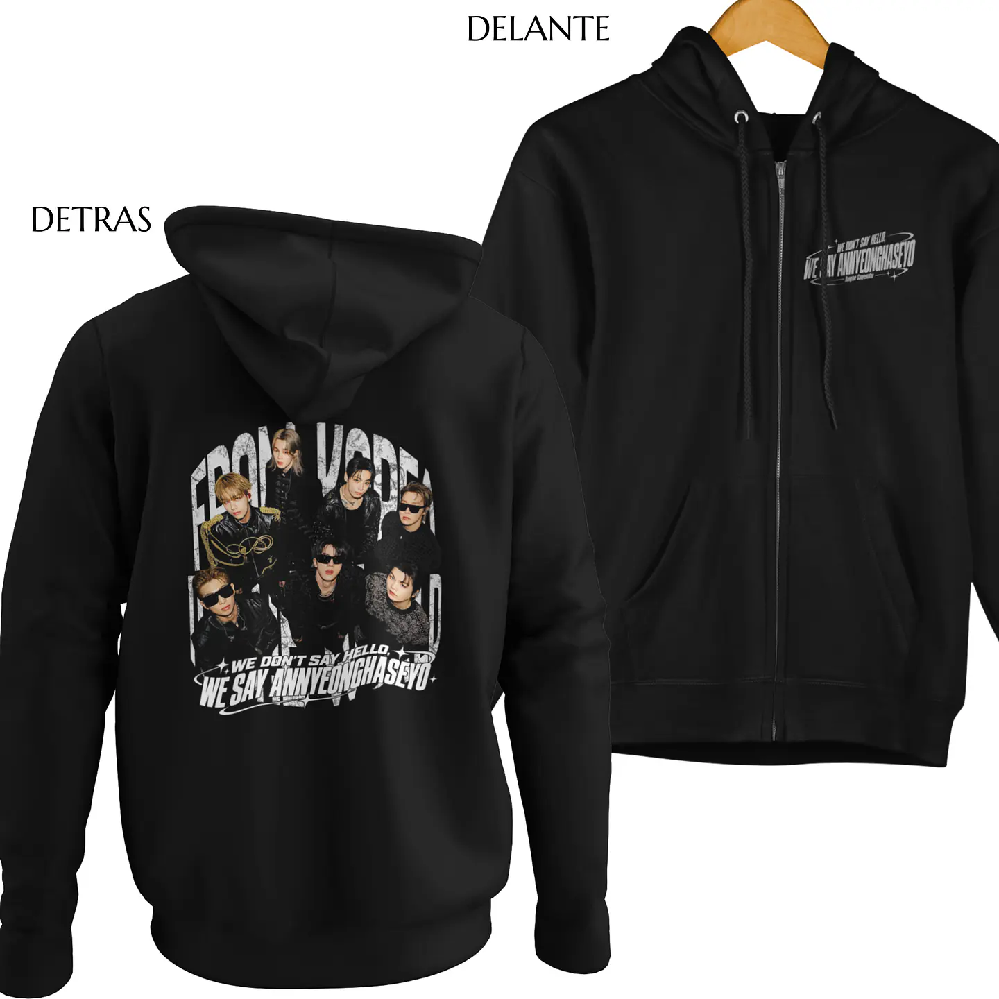 Polerón BTS OT7 | All Black 5