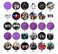 Chapitas BTS OT7 | Colección Grupal - Miniatura 4
