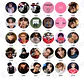 Chapitas V BTS | Colección Taehyung - Miniatura 8
