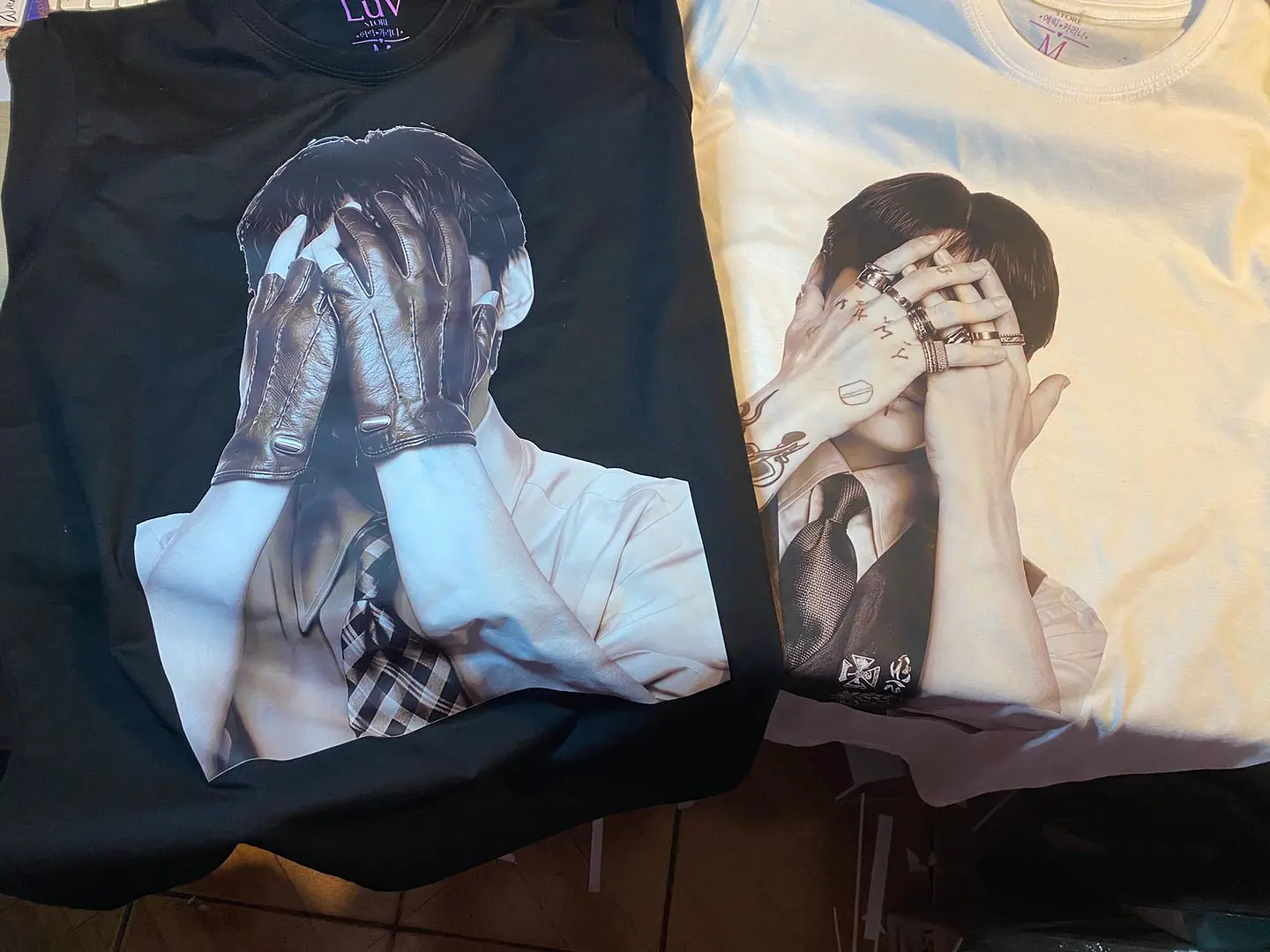 Polera BTS Monochrome V 5