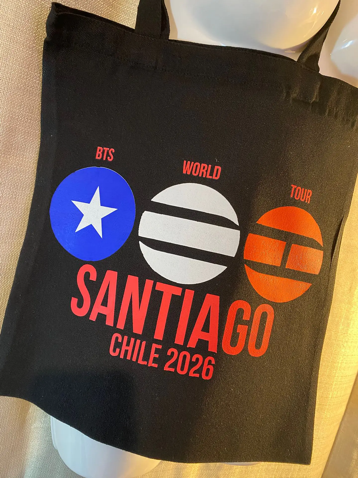Totebag BTS World Tour 2026 | Santiago Stage 4
