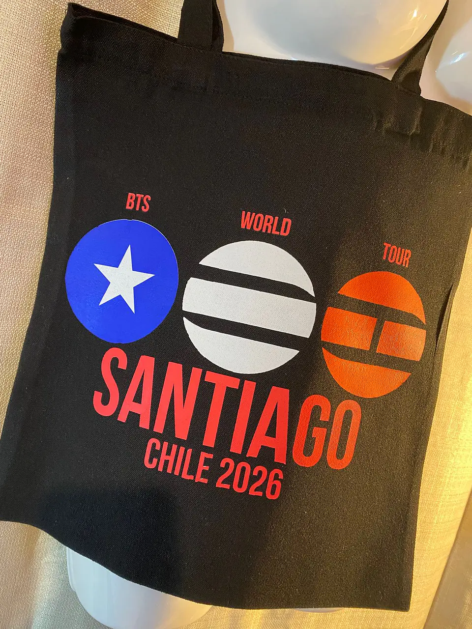 Totebag BTS World Tour 2026 | Santiago Stage 4