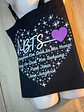 Totebag BTS OT7 | Heart Names - Miniatura 5