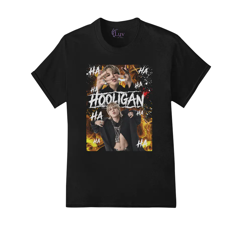 Polera Hooligan Jimin BTS 1