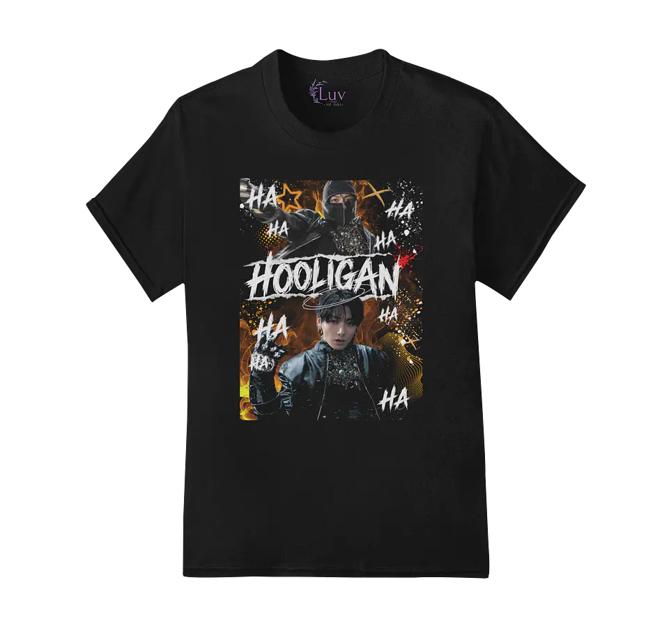 Polera Hooligan Jungkook BTS 1