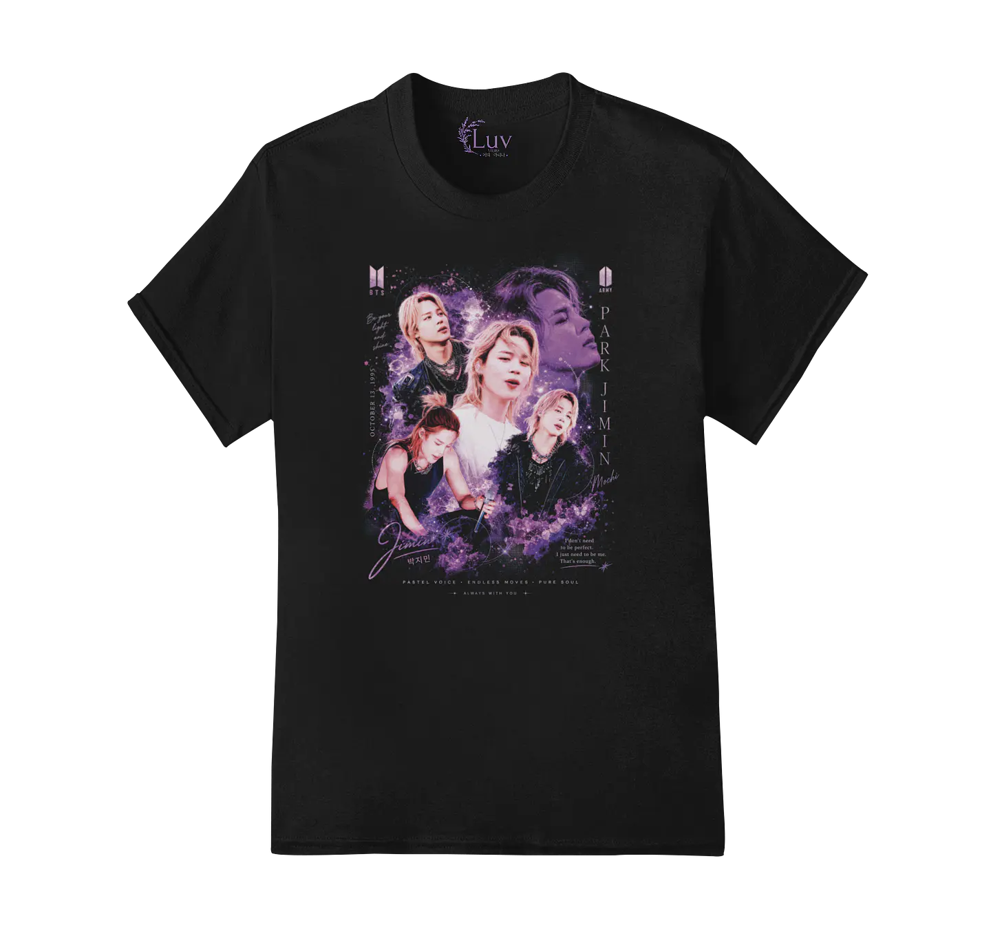 Polera Jimin BTS Purple Moon Edition 1