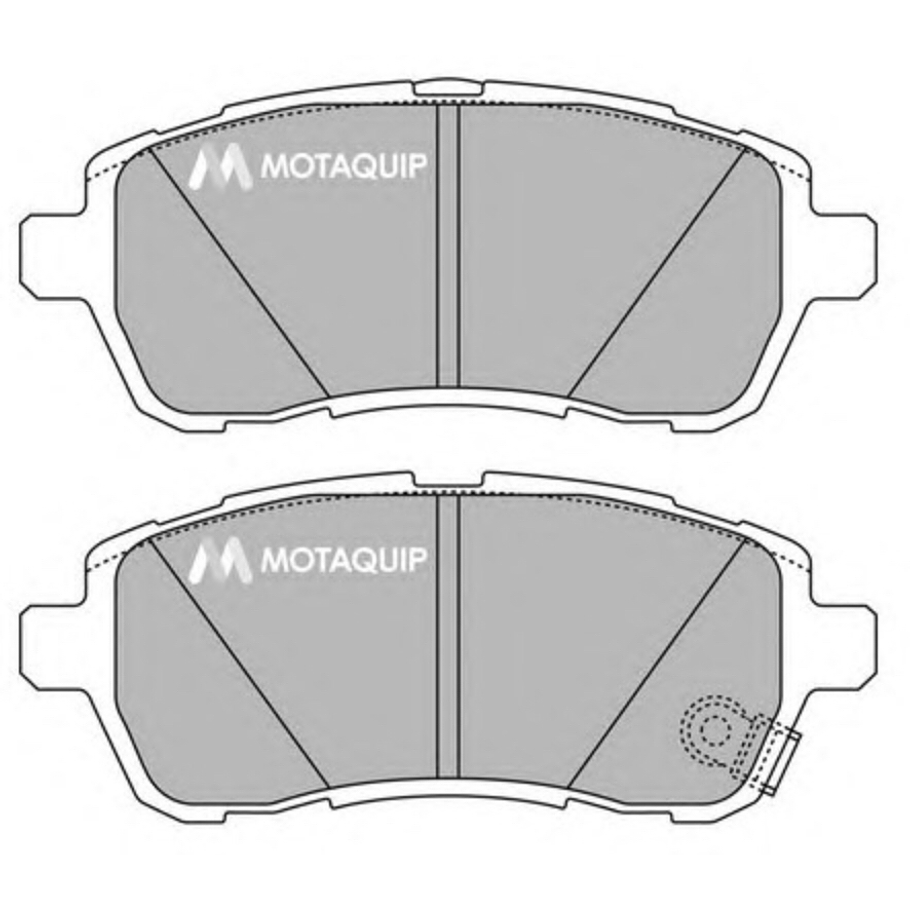 Pastillas Freno MOTAQUIP LVXL1370 1
