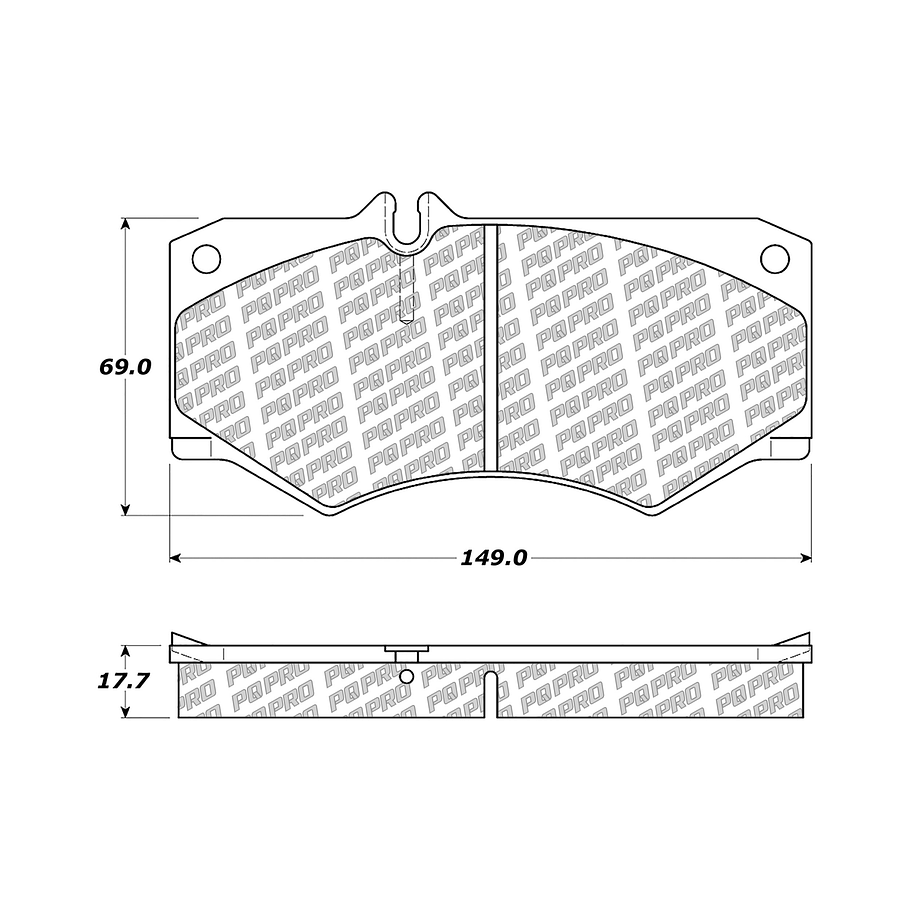 Pastillas Freno PQPRO 500.09270 1