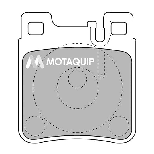 Pastillas Freno MOTAQUIP LVXL793