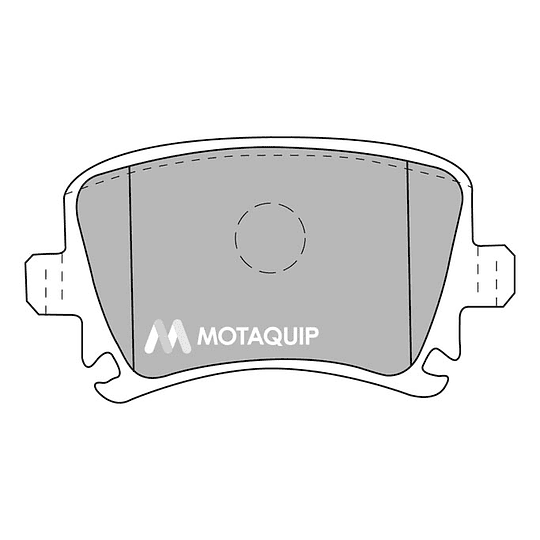 Pastillas Freno Volkswagen CC 2008-2017 Trasero