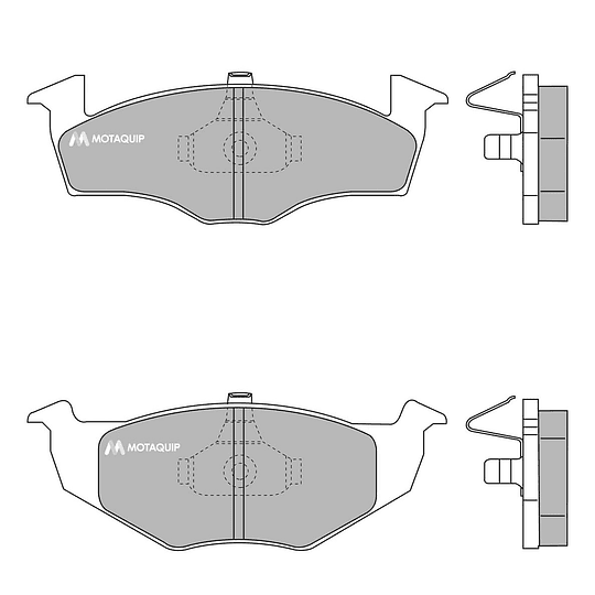 Pastillas Freno Skoda Fabia 1999-2007 Delantero