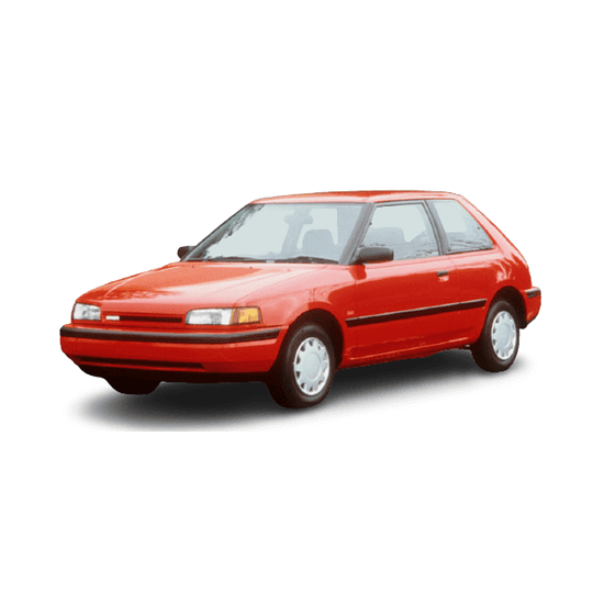 Disco Freno Mazda 323 1989-1994 Delantero