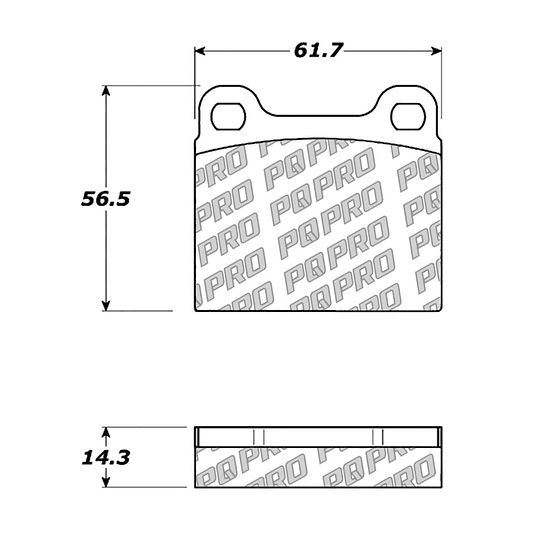 Pastillas Freno Audi 80 1965-1972 Delantero, Trasero